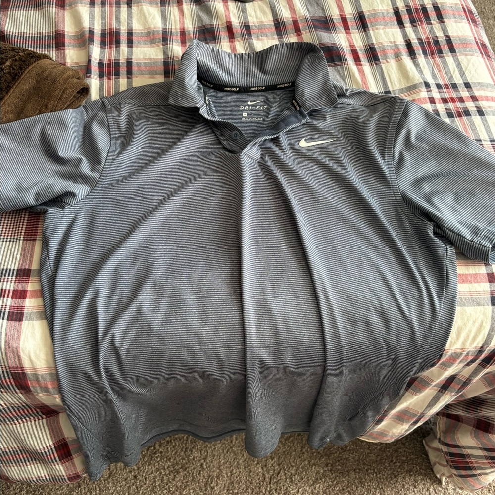 Nike dri fit men’s golf polo
